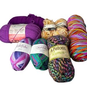 Mixed lot Knit Picks yarn patons bernat